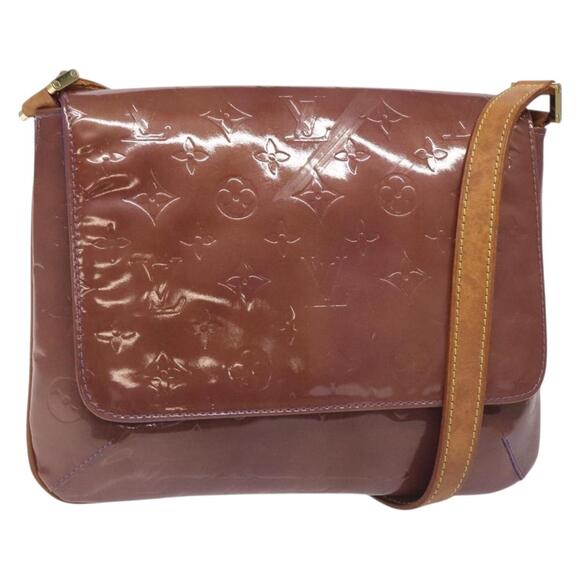LOUIS VUITTON Monogram Vernis Thompson Street Bag Viole M91095 - Picture 1 of 12